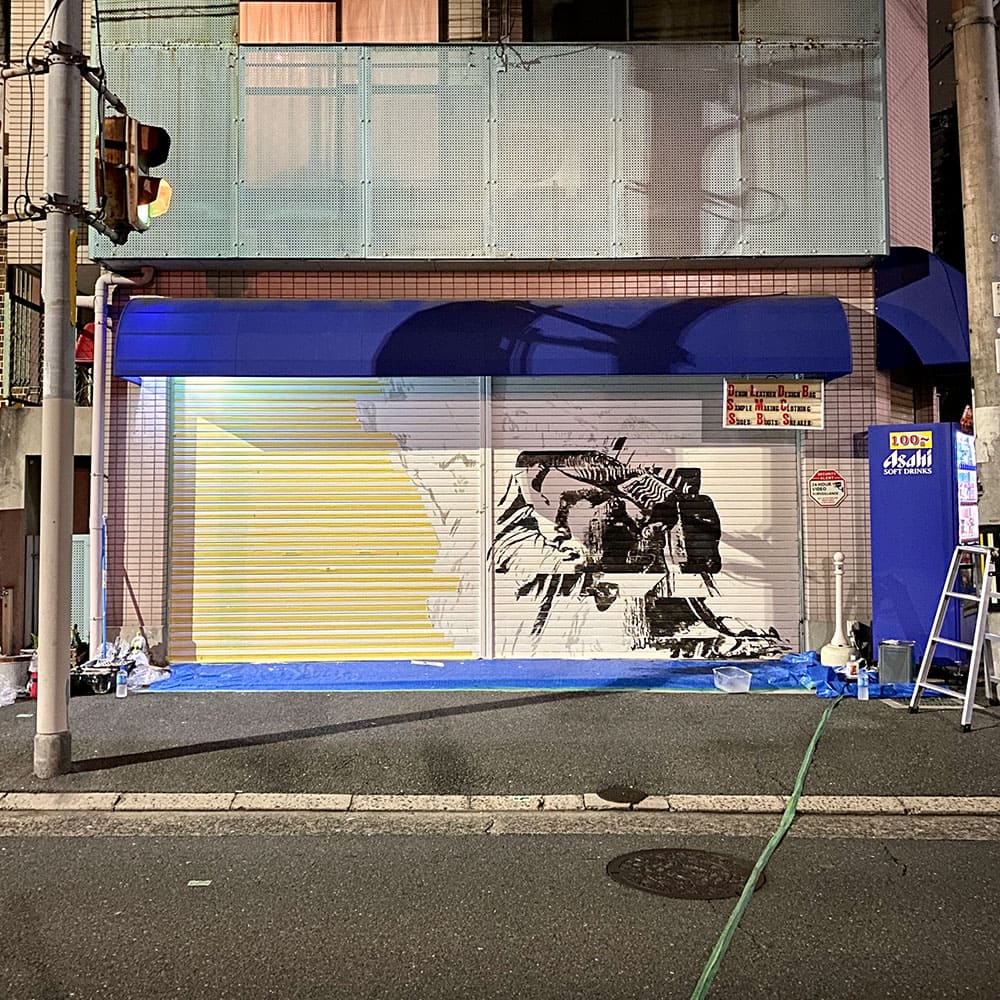 壁画アート・大阪吹田市